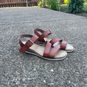 Brown Strappy Sandals
